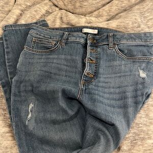 LC Lauren Conrad High Rise Blue Jeans